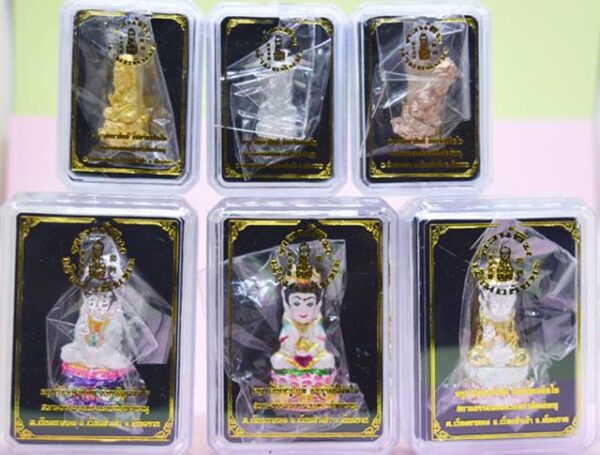 Buddha Amulet Set Phra Kring Kuan Im Nam Mo Chai Ya Long Life Edition Kruba Chai Ya Pat Thapee 2018 - Image 2
