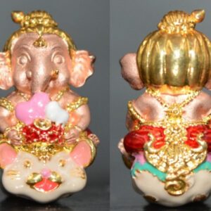 Small Bronze Ganesha (Phra Pikanet) - Luang Por Lek, Wat Tham Khao Noi Kesaro, 2023